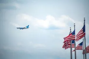 United Airlines Trump Airport